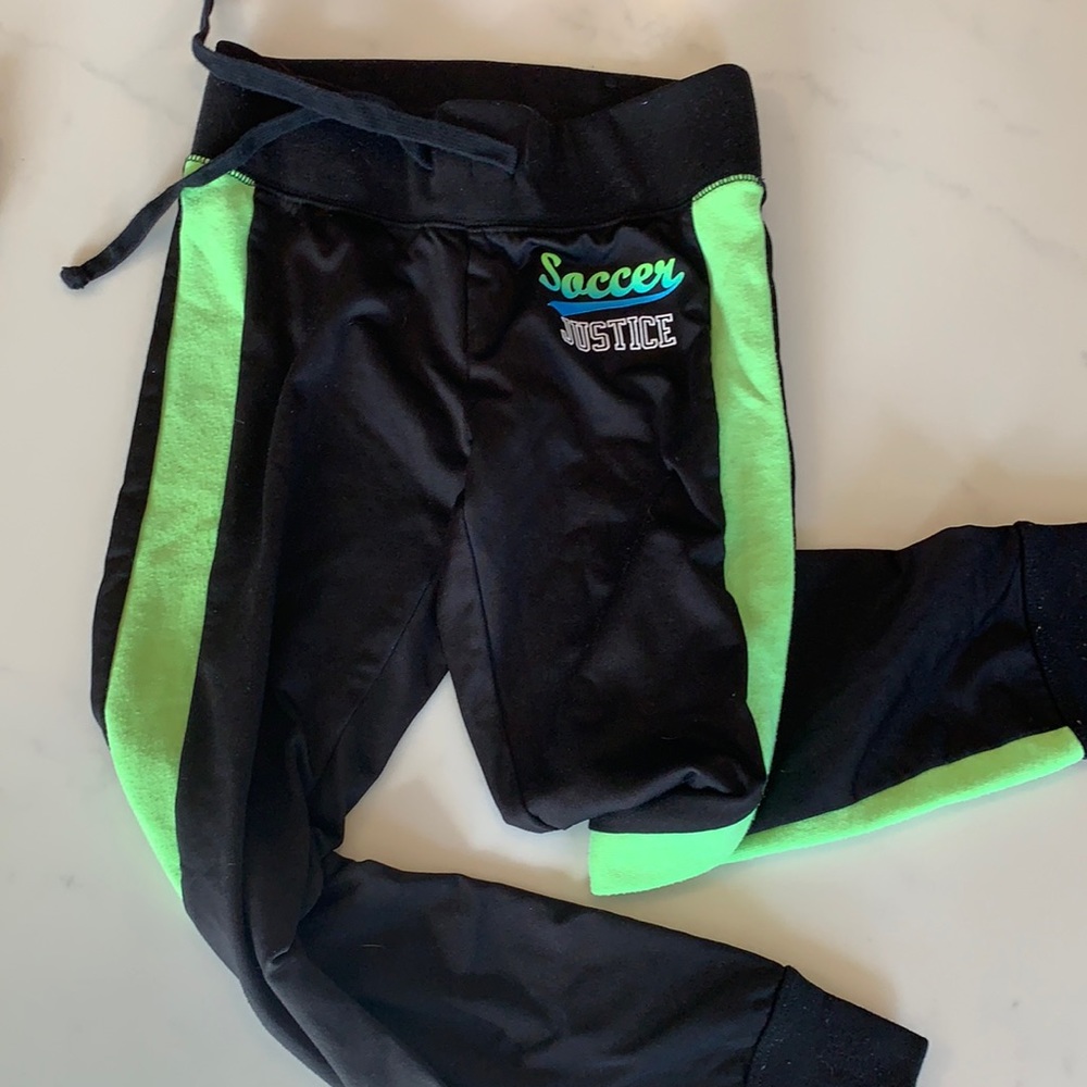 Justice Active Soccer Joggers sz8